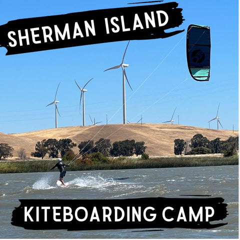Sherman Island Kiteboarding Camp
