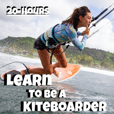 Learn to be The Kiteboarder (20-Hour Package)
